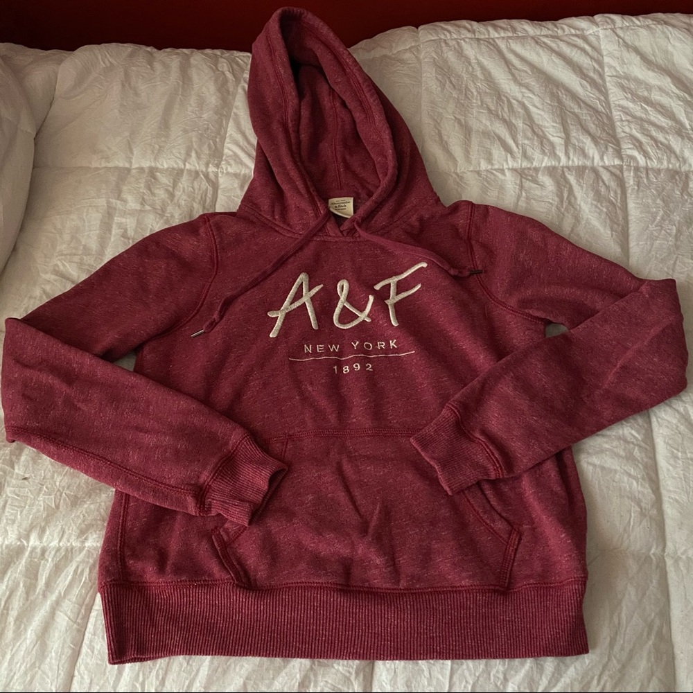 Abercrombie and Fitch Pink Sweatshirt Hoodie